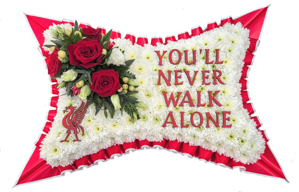 Red and White YNWA Pillow
